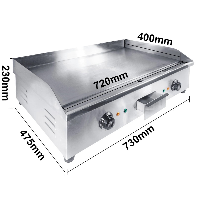 Kompor Listrik Komersial Produ - Commercial Electric Griddle Flat Top ulasan dan harga