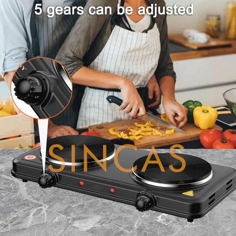Kompor Induksi Listrik 2 Tungk - Portable Induction Burner 2000W ulasan dan harga