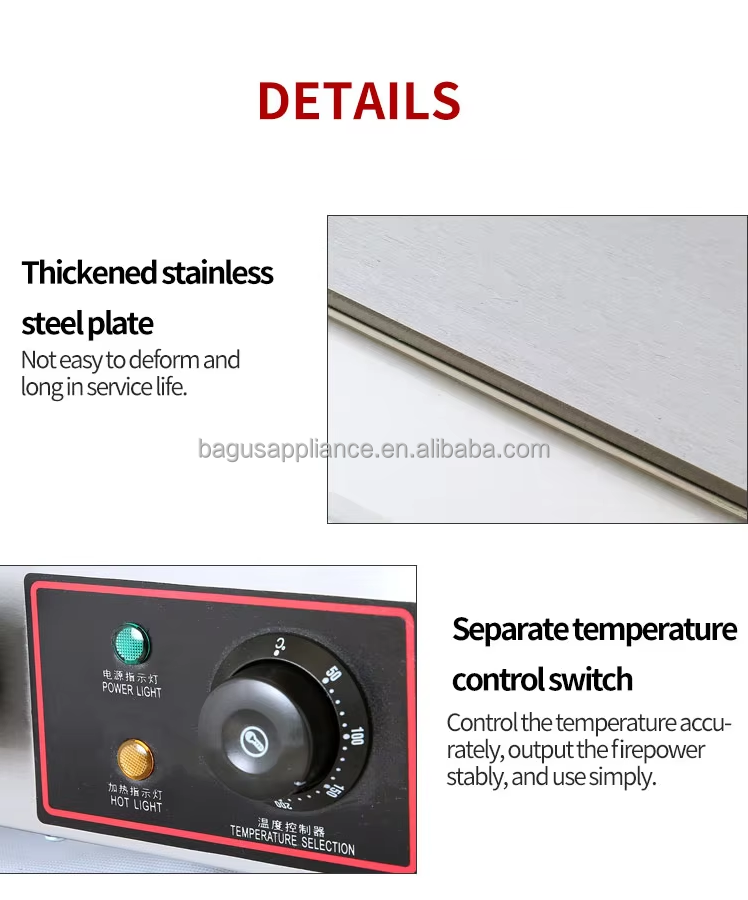 Peralatan Dapur Komersial: Gri - Commercial Electric Griddle Flat Top ulasan dan harga