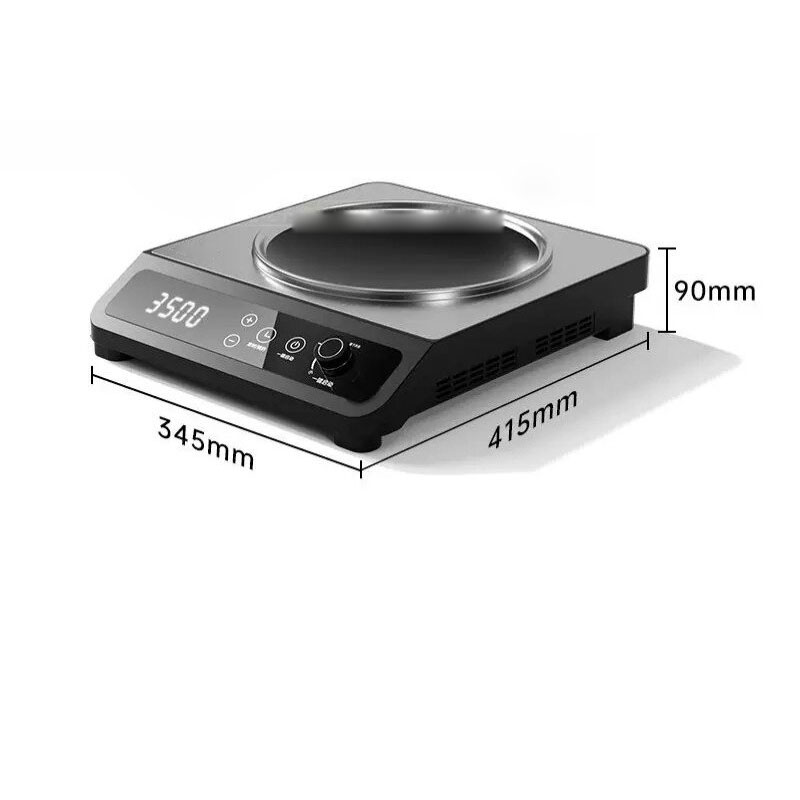 Kompor Induksi Cekung Komersia - Wok Induction Cooktop Concave 3500W ulasan dan harga