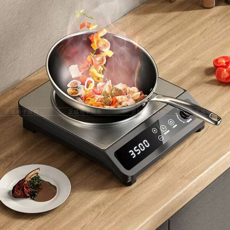 Kompor Induksi Cekung Komersia - Wok Induction Cooktop Concave 3500W ulasan dan harga